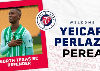 Futbolista de Quibdó en el equipo North Texas SC