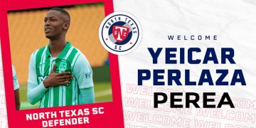 Futbolista de Quibdó en el equipo North Texas SC