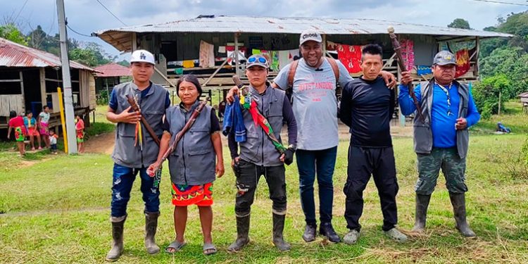 Bajirá: alcalde visitó comunidad indígena Nuevo Cañaveral