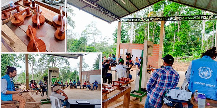 Jiguamiandó: taller de aprovechamiento de madera