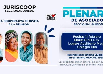 Juriscoop Seccional Quibdó: reunión plenaria ordinaria de asociados