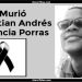 Murió Christian Andrés Valencia Porras