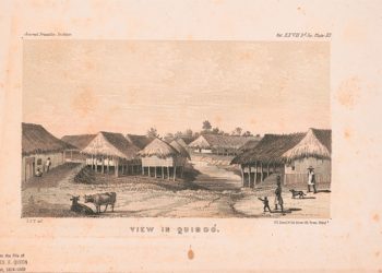 Vista de Quibdó (entre 1850 y 1870)