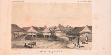 Vista de Quibdó (entre 1850 y 1870)