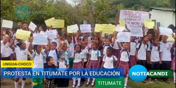 Paro en Titumate, Unguía, por falta de docentes
