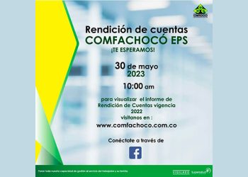 Comfachoco rendicion de cuentas
