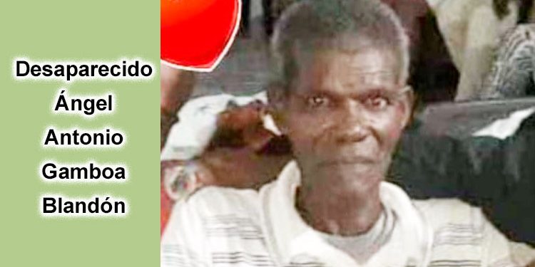 Desaparecido Ángel Antonio Gamboa Blandón