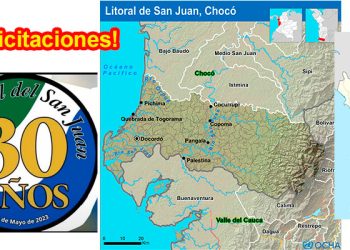 Litoral del San Juan, 30 años, Chocó