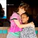 La fotógrafa y modelo Helena Christensen visitó a desplazados en el Chocó