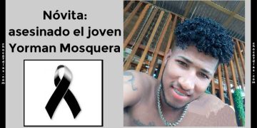 Nóvita: a𝘀𝗲𝘀𝗶𝗻𝗮𝗱𝗼 el 𝗷𝗼𝘃𝗲𝗻 Yorman Mosquera