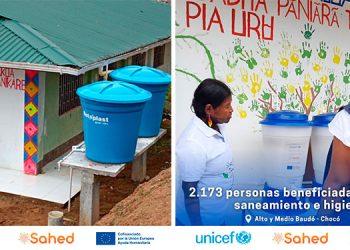 Sistemas de agua en escuelas del Baudó, Chocó