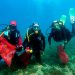 Extraen 450 kilos de residuos sólidos en el mar en Capurganá. Foto archivo.