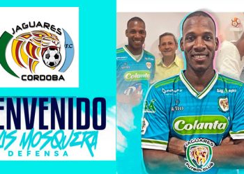Elvis Mosquera es nuevo jugador de Jaguares de Córdoba
