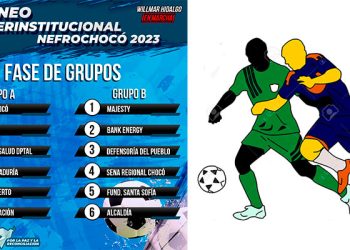 Quibdó: torneo interinstitucional de fútbol
