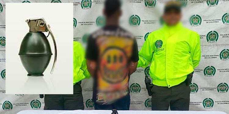 Quibdó: atraparon a un menor con una granada de fragmentación