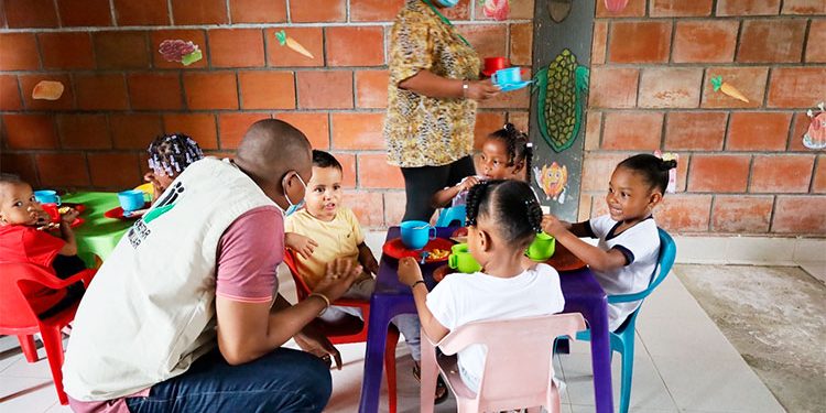 ICBF supervisa atención de la primera infancia en Chocó
