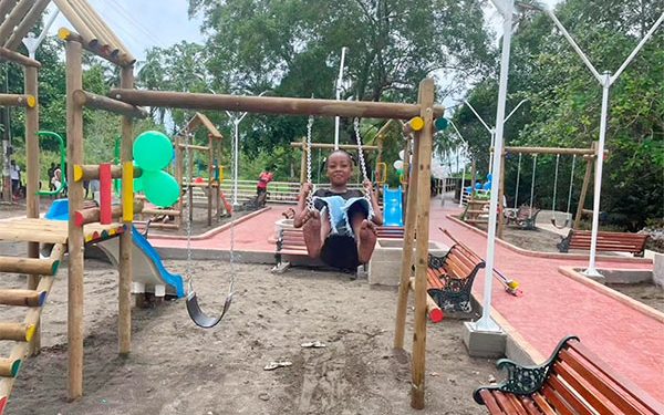 Nuquí: inauguran parque comunitario en Partadó