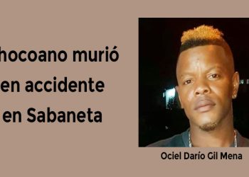 Chocoano murió en accidente en Sabaneta