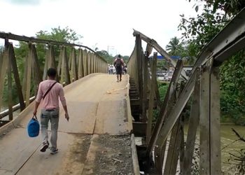 Descontento en cinco municipios del San Juan por demora en solución al puente La Encharcazón
