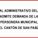 Tribunal Administrativo del Chocó admite demanda de la personera municipal de Cantón de San Pablo