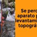 Se perdió aparato para levantamiento topográfico