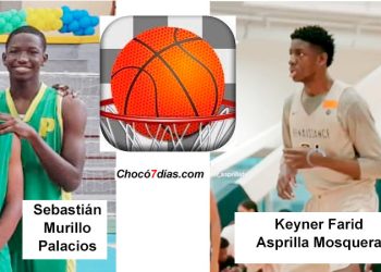Dos chocoanos en la convocatoria Sub 17 de baloncesto