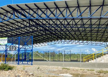 Lloró: polideportivo cubierto en Boraudo