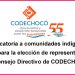 Convocatoria a comunidades indígenas a reunión para la elección de representante ante el Consejo Directivo de CODECHOCÓ