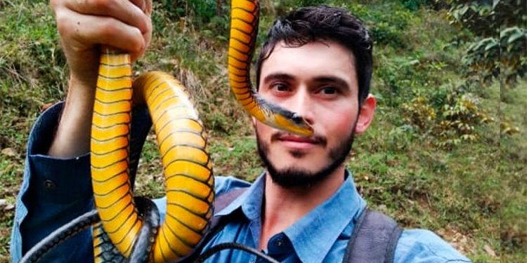 Chocó: El avistador de ranas y culebras que enseña la biodiversidad de Guaduas