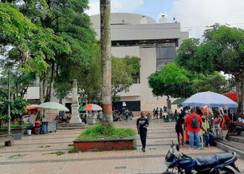 Parque Centenario. Quibdó, julio 2023. FOTO: Julio César U. H.