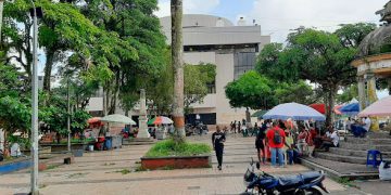 Parque Centenario. Quibdó, julio 2023. FOTO: Julio César U. H.