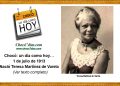 Chocó: un día como hoy… 1 de julio de 1913. Nació Teresa Martínez de Varela.