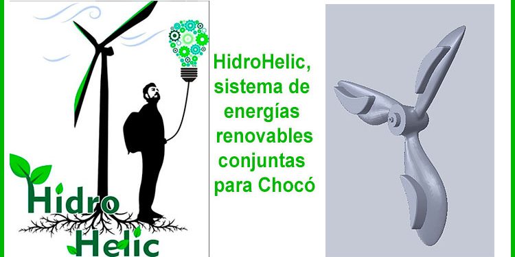 vHidroHelic, sistema de energías renovables conjuntas para Chocó