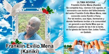 Última novena. Franklin Evilio Mena (Kanikí)