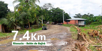 Aprueban recursos para pavimentar 7.4 kilómetros de la vía Riosucio-Bajirá