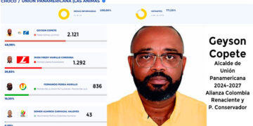 Geyson Copete Alcalde de Unión Panamericana