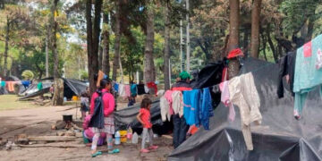 Indígenas de Bagadó regresaron al Parque Nacional en Bogotá