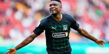 Jhon Córdoba convirtió el gol 34 con su equipo en Rusia