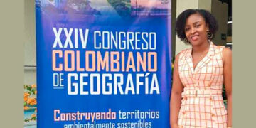 Liliana Lemos, vicepresidenta de la Asociación Colombiana de Geógrafos