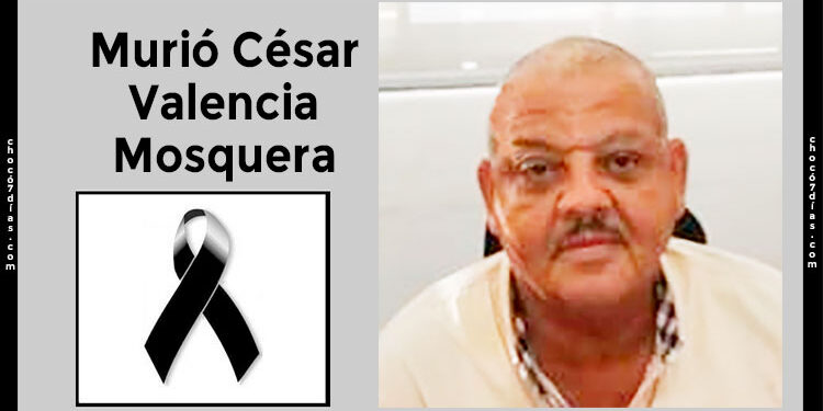 Quibdó: murió César Valencia