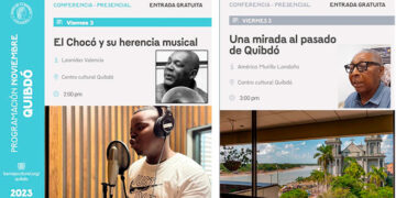 Conferencias sobre herencia musical del Chocó y el pasado de Quibdó