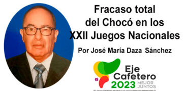 Fracaso total del Chocó en los XXII Juegos Nacionales