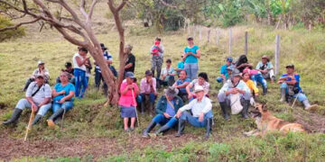 Habitantes del Pueblo de la Memoria Histórica sueñan con la titulación de sus tierras