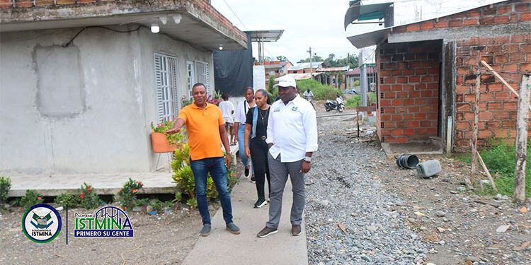 Istmina: entregan box culvert en el barrio Santa Genoveva