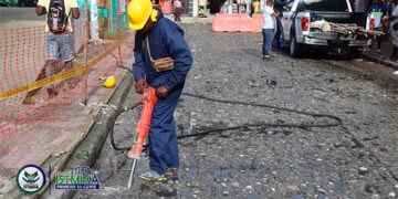 Istmina: inician pavimentación en el barrio El Comercio