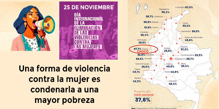 Una forma de violencia contra la mujer es condenarla a una mayor pobreza