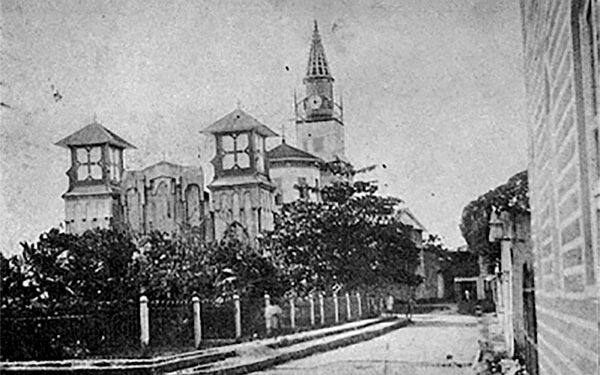 Iglesia parroquial de Quibdó, 1915. FOTO: Misioneros Claretianos