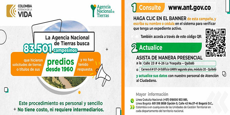 Buscan campesinos que solicitaron tierras