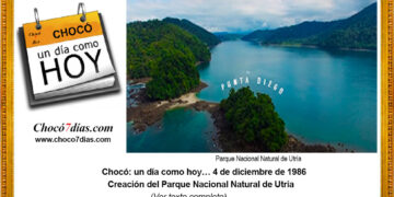 Chocó: un día como hoy… 4 de diciembre de 1986. Creación del Parque Nacional Natural de Utría.