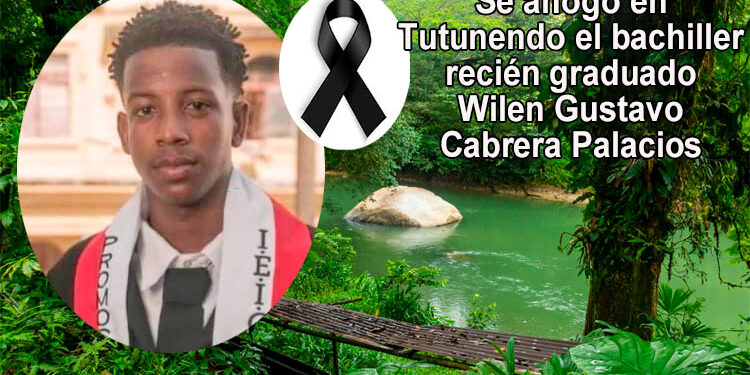 Se ahogó en Tutunendo un bachiller recién graduado